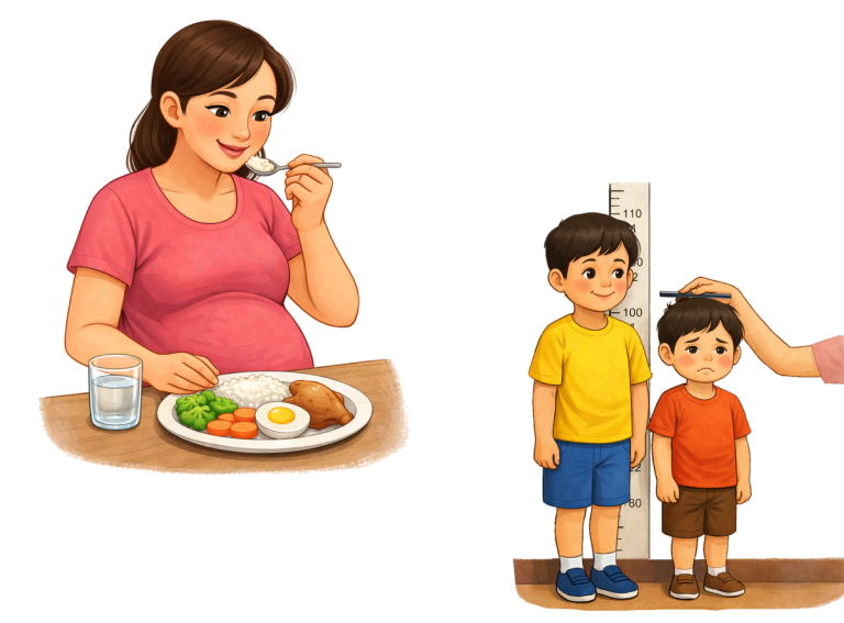 Ilustrasi anak sehat